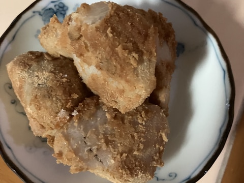 里芋のきな粉和え